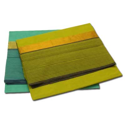 "Chettinadu cotton Sarees Zari Checks SLSM-106 n SLSM-107 (2 Sarees) - Click here to View more details about this Product